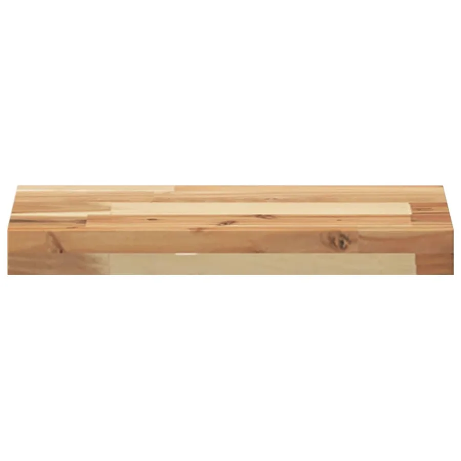 Étagères flottantes 3 pcs 60x20x4 cm acacia massif à l'huile - 4