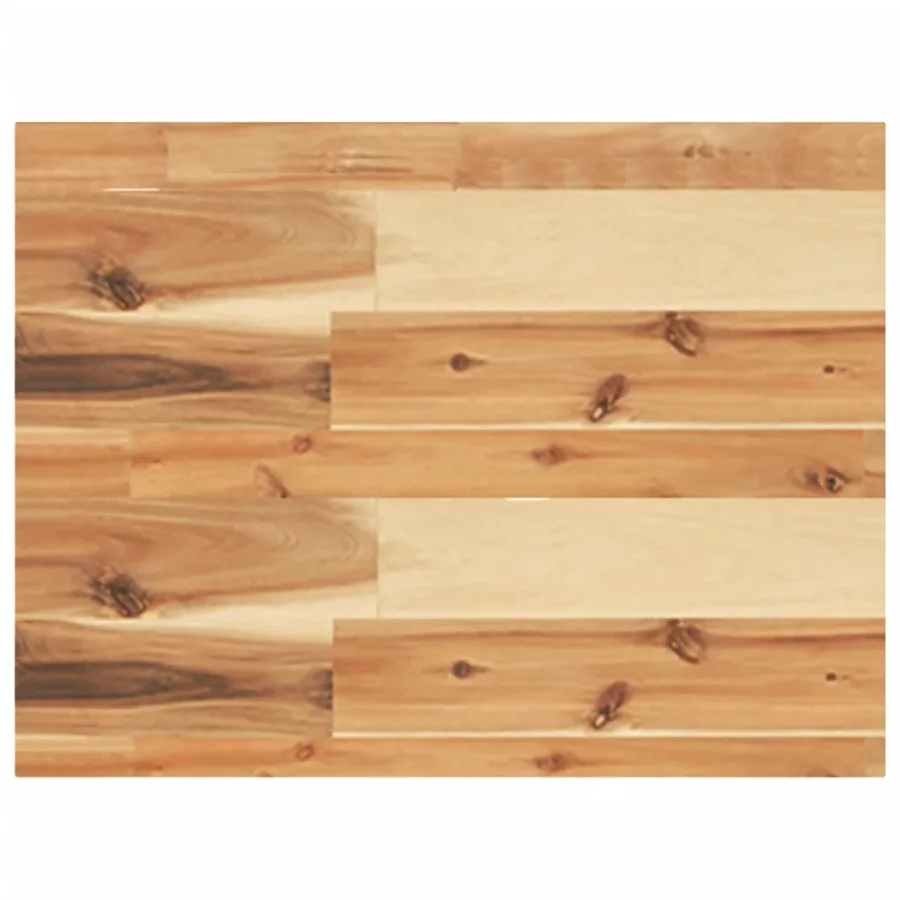 Étagère flottante 60x30x4 cm acacia massif finition à l'huile - 2