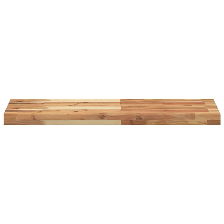 Étagères flottantes 3 pcs 80x30x4 cm acacia massif à l'huile - 4