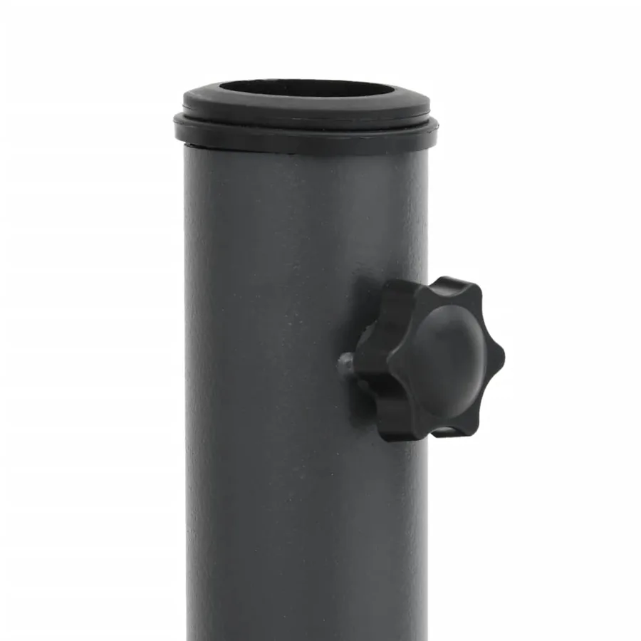Base de parasol pour mâts Ø32/35/38 mm 15 kg rond - 8
