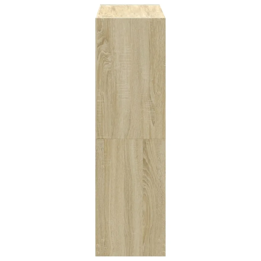 Bibliothèque chêne sonoma 102x32x108 cm bois d'ingénierie - 5