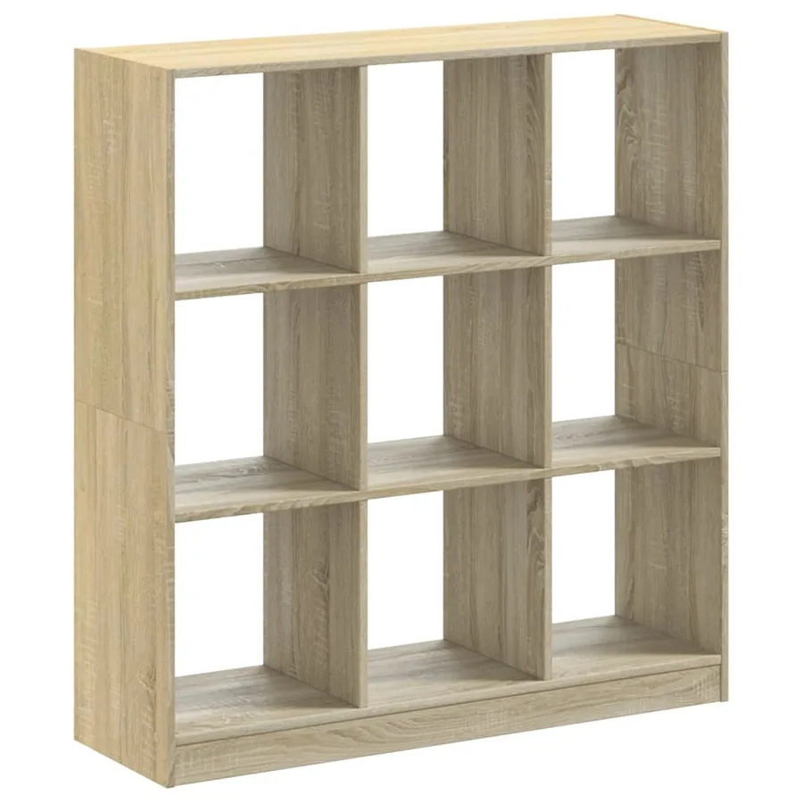 Bibliothèque chêne sonoma 102x32x108 cm bois d'ingénierie - 6