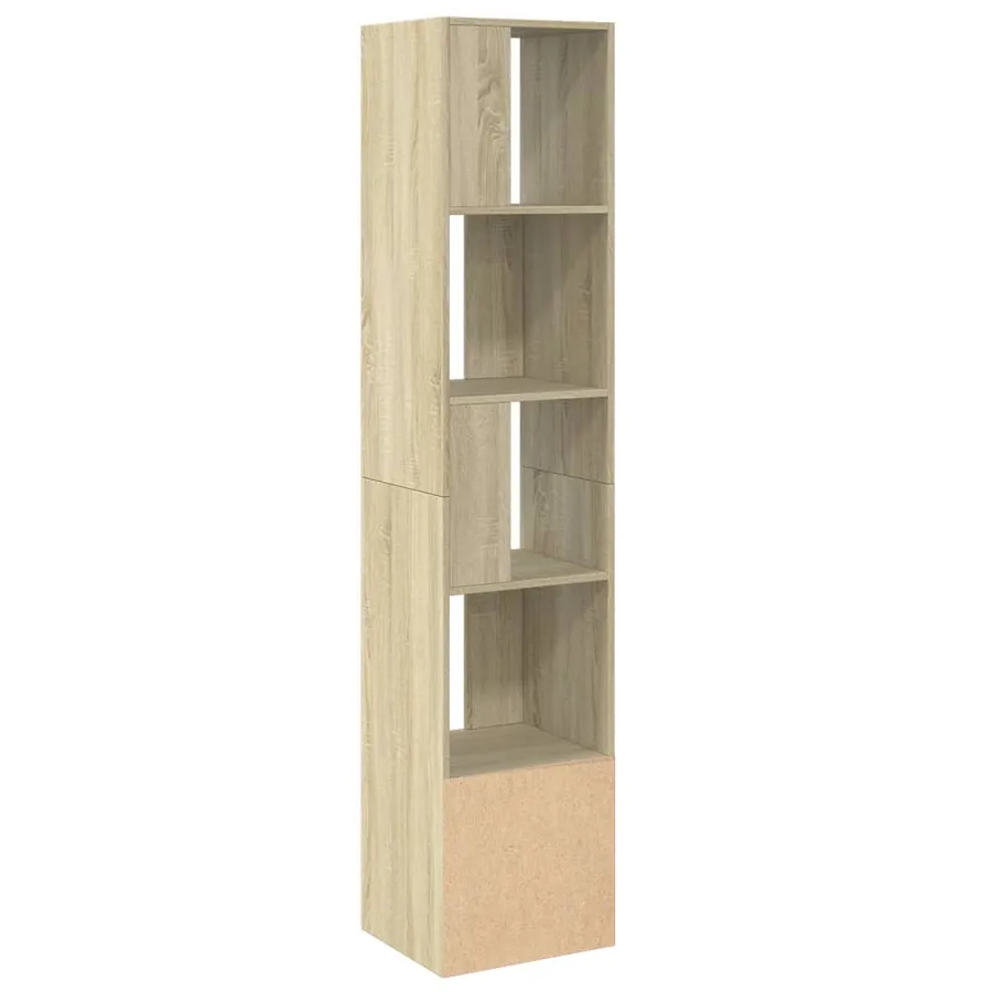 Bibliothèque chêne sonoma 40x36x189 cm bois d'ingénierie - 5