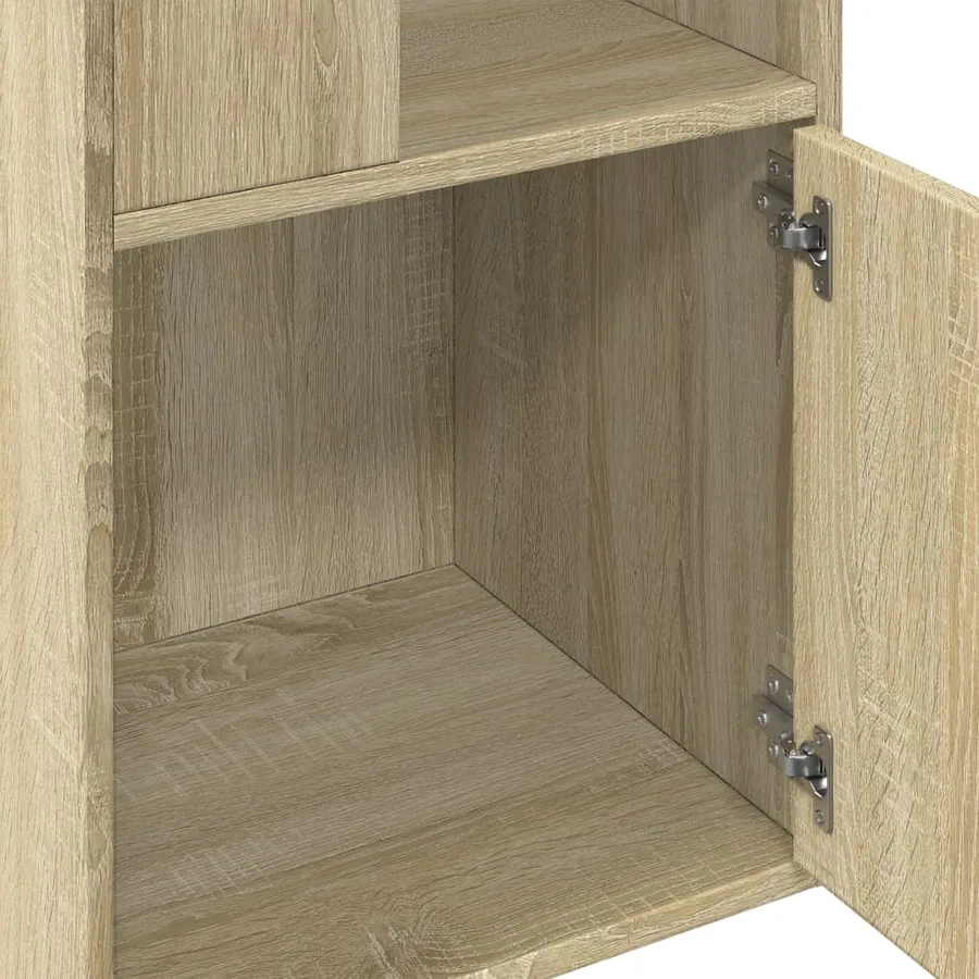 Bibliothèque chêne sonoma 40x36x189 cm bois d'ingénierie - 7
