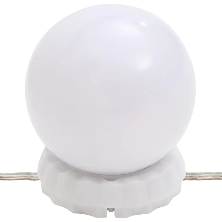 Coiffeuse avec LED chêne sonoma 100x40x130 cm - 13