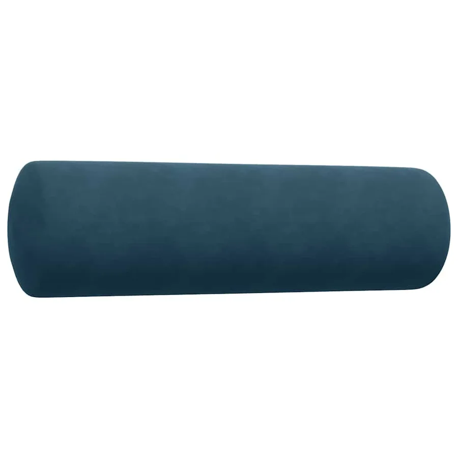 Ensemble de canapés 4pcs et coussins et traversins bleu velours - 8