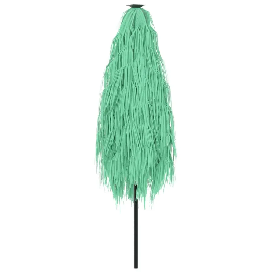 Parasol de jardin avec mât en acier vert 288x288x225 cm - 6