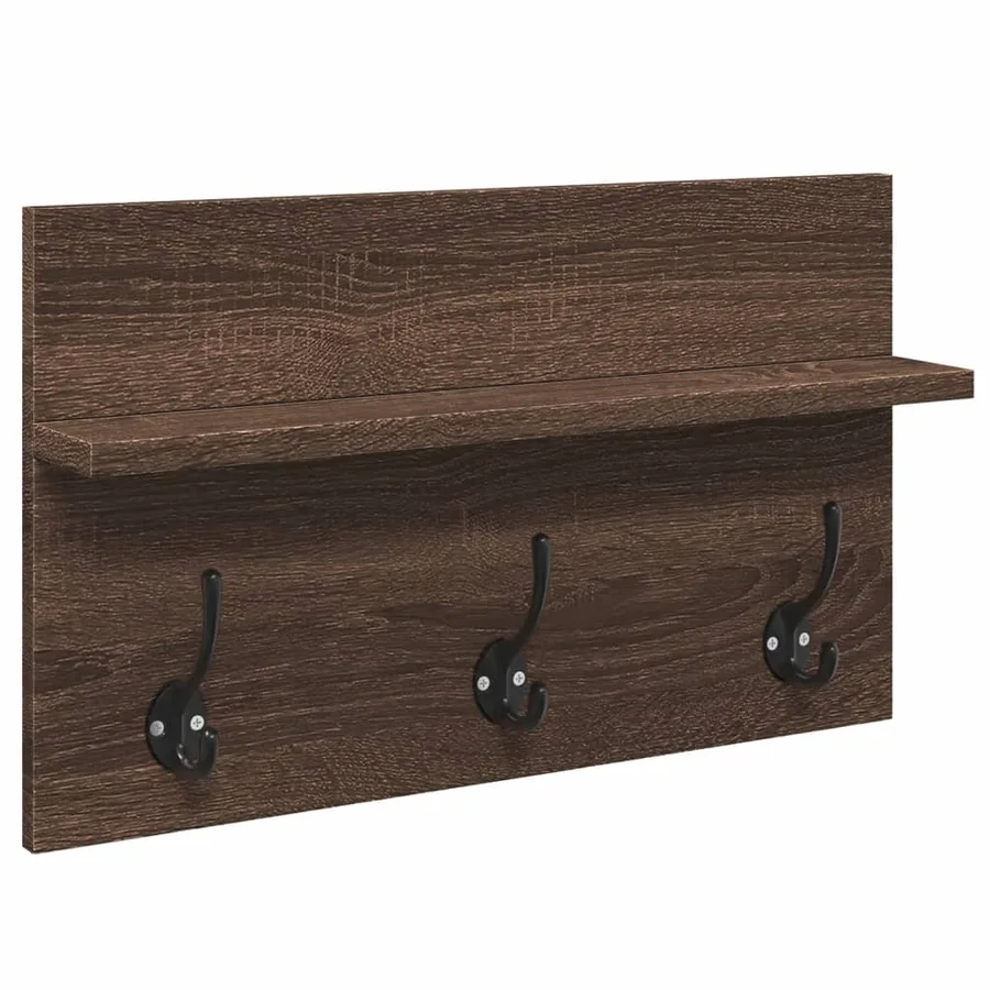 Ensemble de meubles de couloir 4 pcs chêne marron - 9