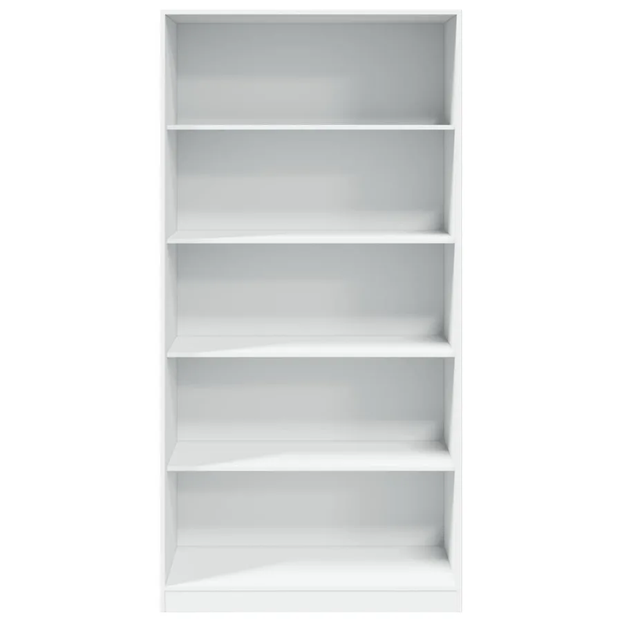Garde-robe Blanc 100x50x200 cm Bois d'ingénierie - 4