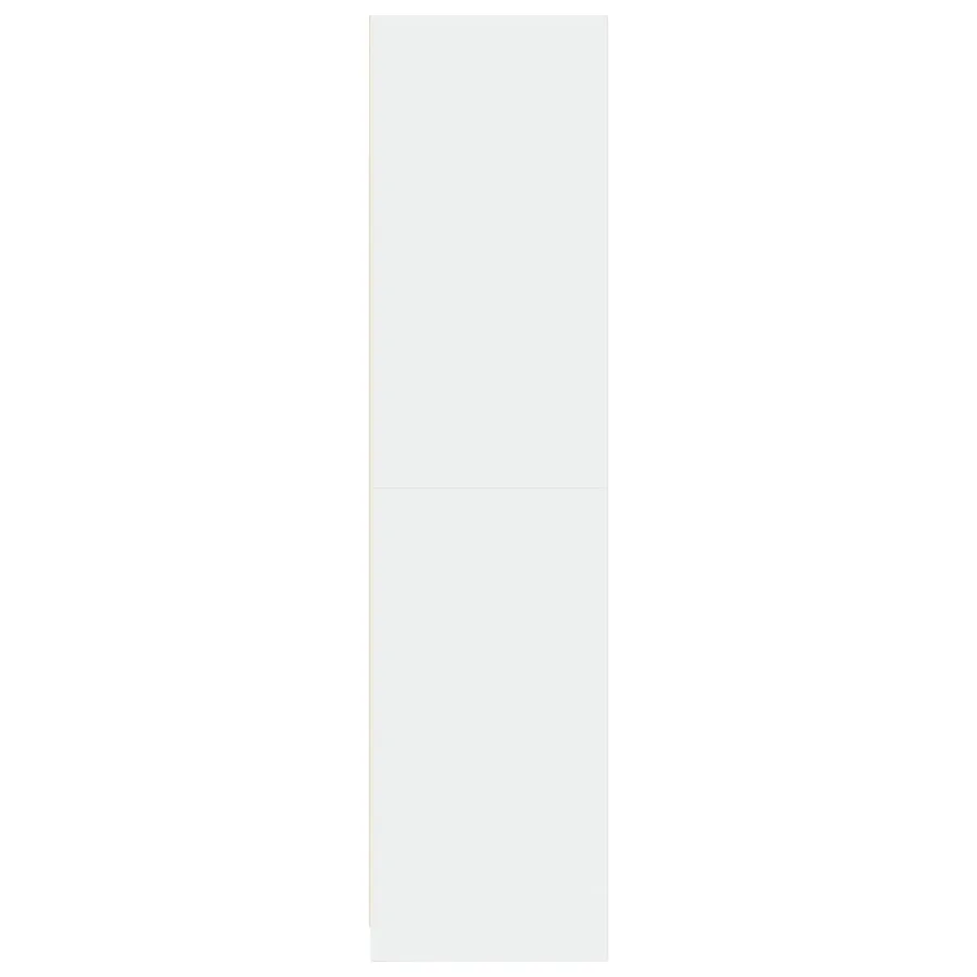 Garde-robe Blanc 100x50x200 cm Bois d'ingénierie - 5