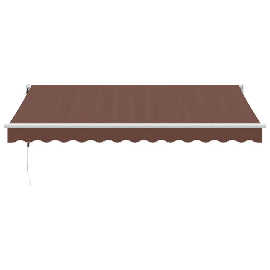 Auvent rétractable automatique marron 350x250 cm - 3
