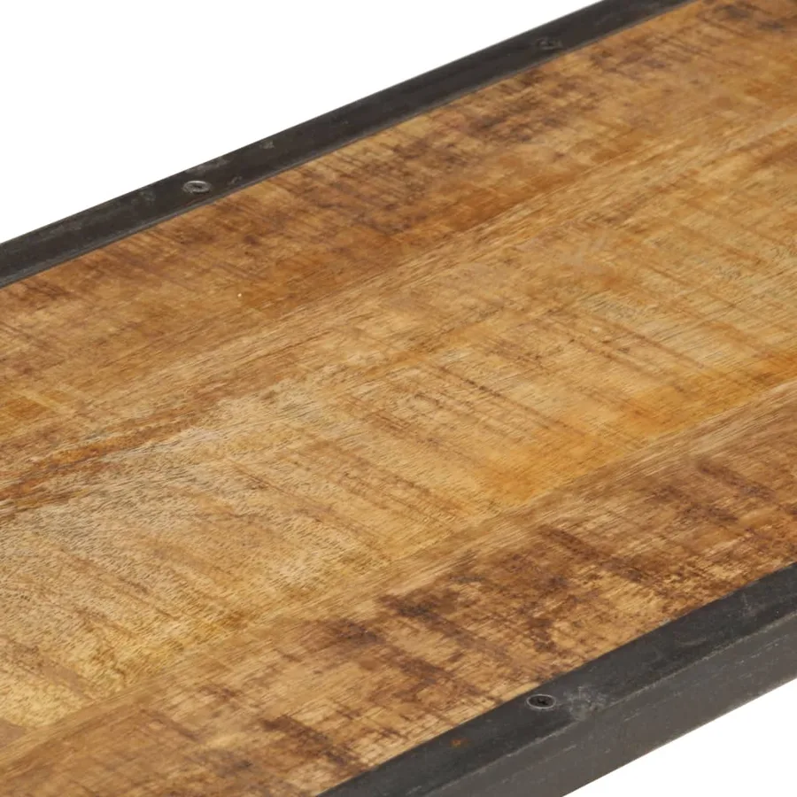 Meuble TV 150x30x40 cm Bois massif de manguier - 3