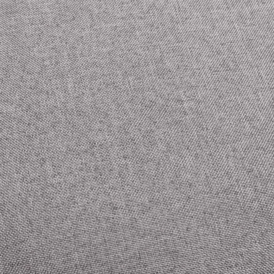 Tabourets de bar lot de 2 gris clair tissu - 8