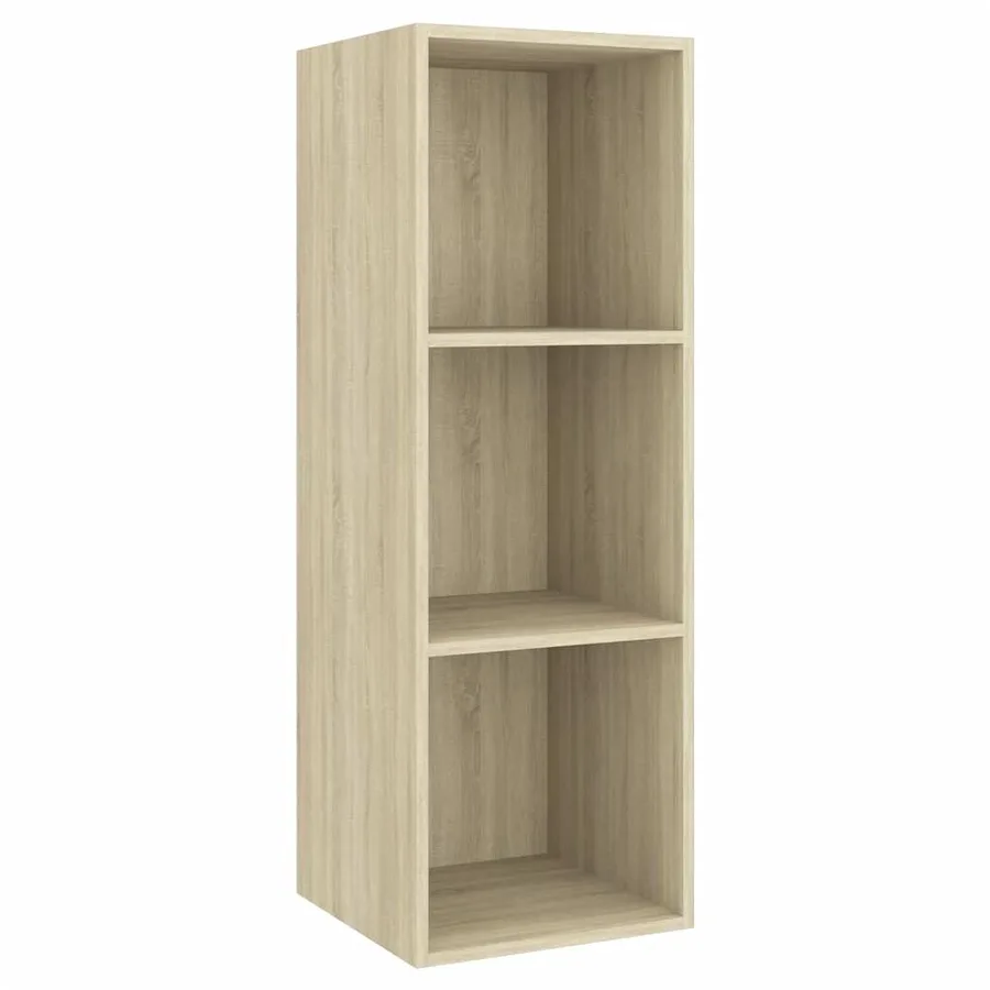 Ensemble de meubles TV 3 pcs Chêne sonoma Bois d'ingénierie - 4