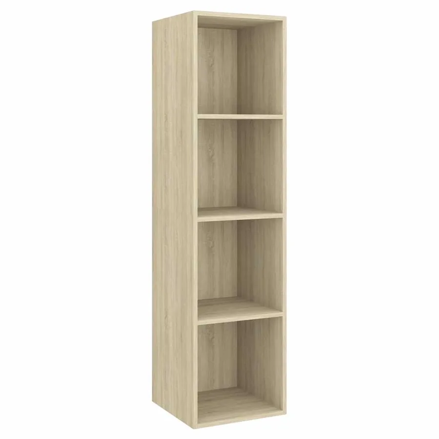 Ensemble de meubles TV 3 pcs Chêne sonoma Bois d'ingénierie - 5