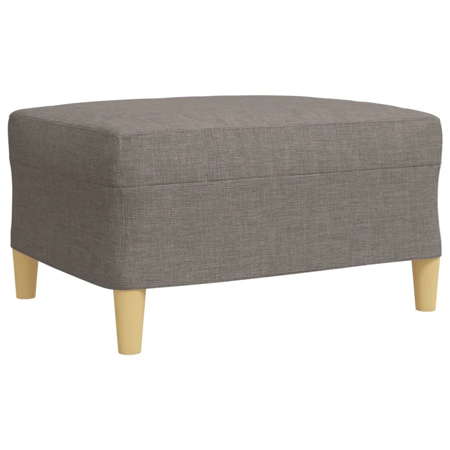 Ensemble de canapés 3 pcs repose-pied et coussins décoratifs - 6
