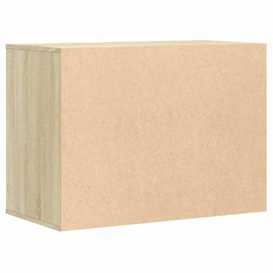 Commode d'angle chêne sonoma 80x41x58 cm bois d'ingénierie - 6