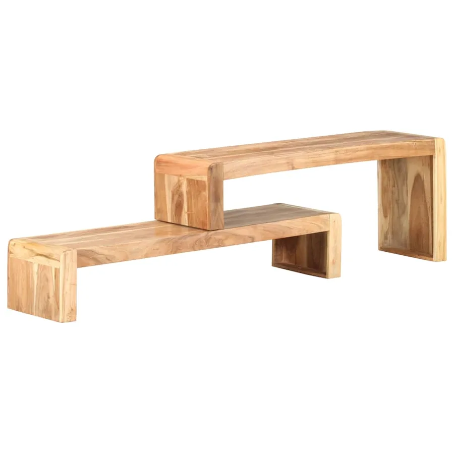 Meubles TV 2 pcs Bois d'acacia massif - 11