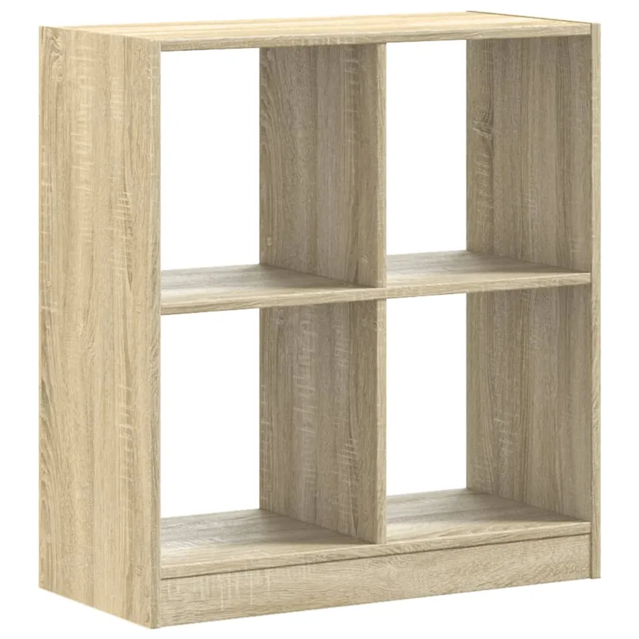 Bibliothèque chêne sonoma 68,5x32x75 cm bois d'ingénierie - 2
