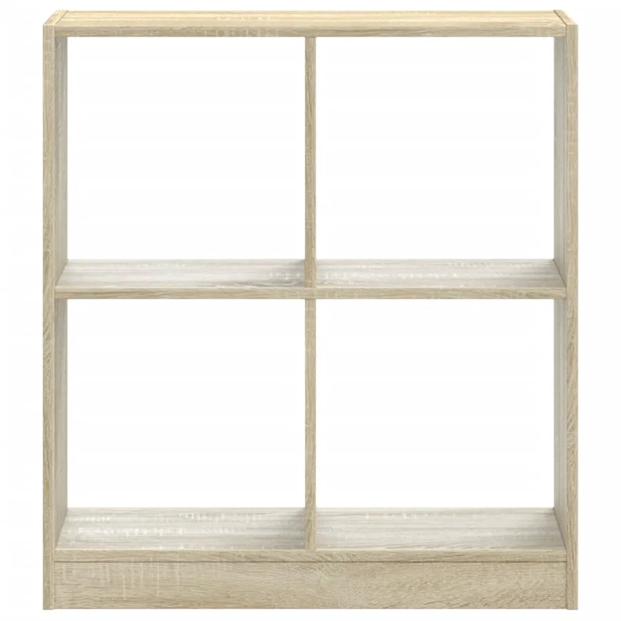 Bibliothèque chêne sonoma 68,5x32x75 cm bois d'ingénierie - 4
