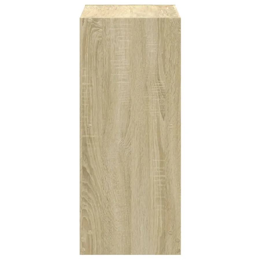 Bibliothèque chêne sonoma 68,5x32x75 cm bois d'ingénierie - 5