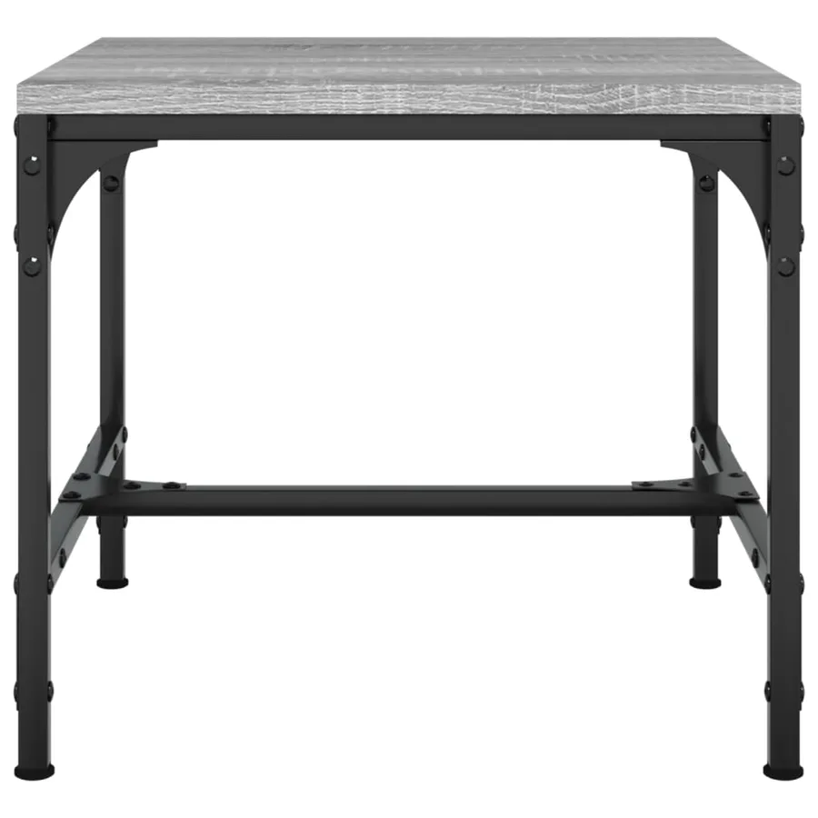 Tables d'appoint 2pcs Sonoma gris 40x40x35 cm Bois d'ingénierie - 6