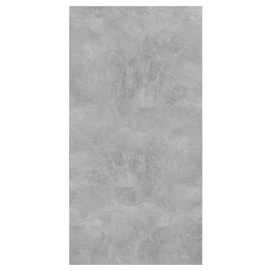 Meuble TV mural Gris béton 37x37x72 cm Bois d’ingénierie - 5