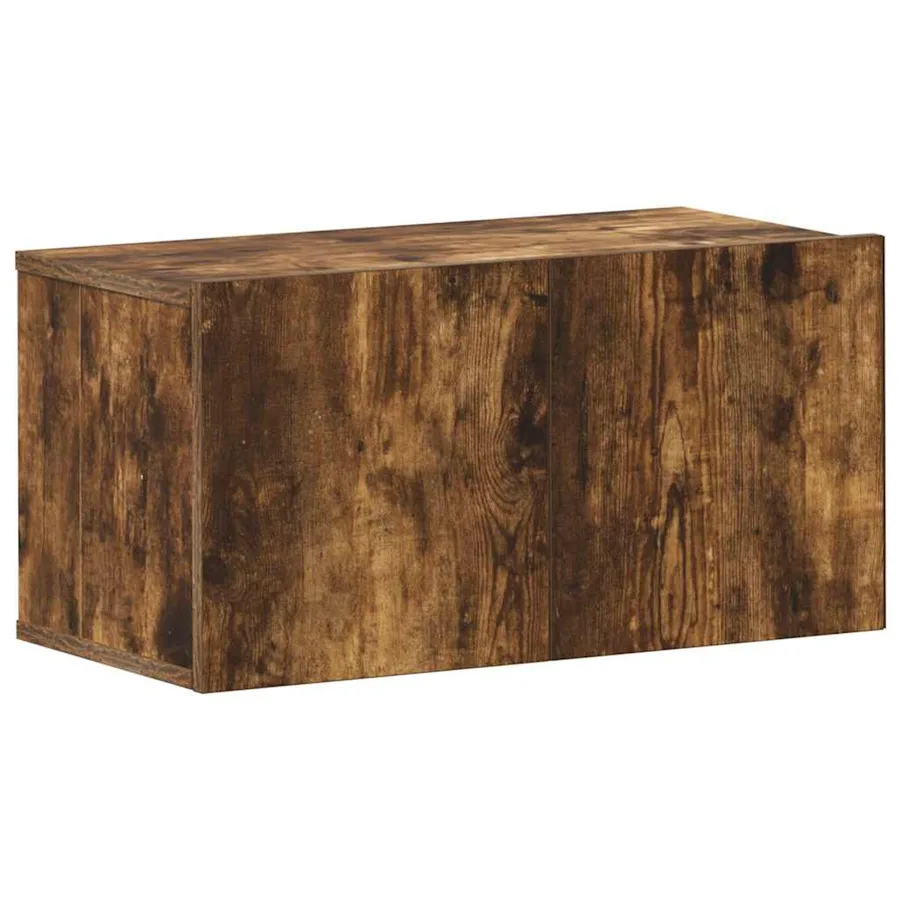 Ensemble de meubles TV 10 pcs Chêne fumé Bois d'ingénierie - 8