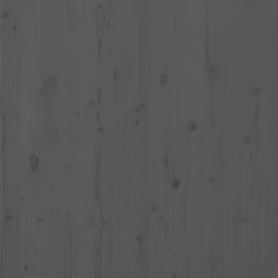 Tête de lit murale Gris 166x3x91,5 cm Bois massif de pin - 7
