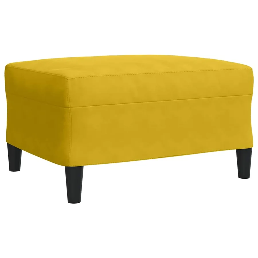 Ensemble de canapés 3 pcs avec coussins et traversins velours - 6