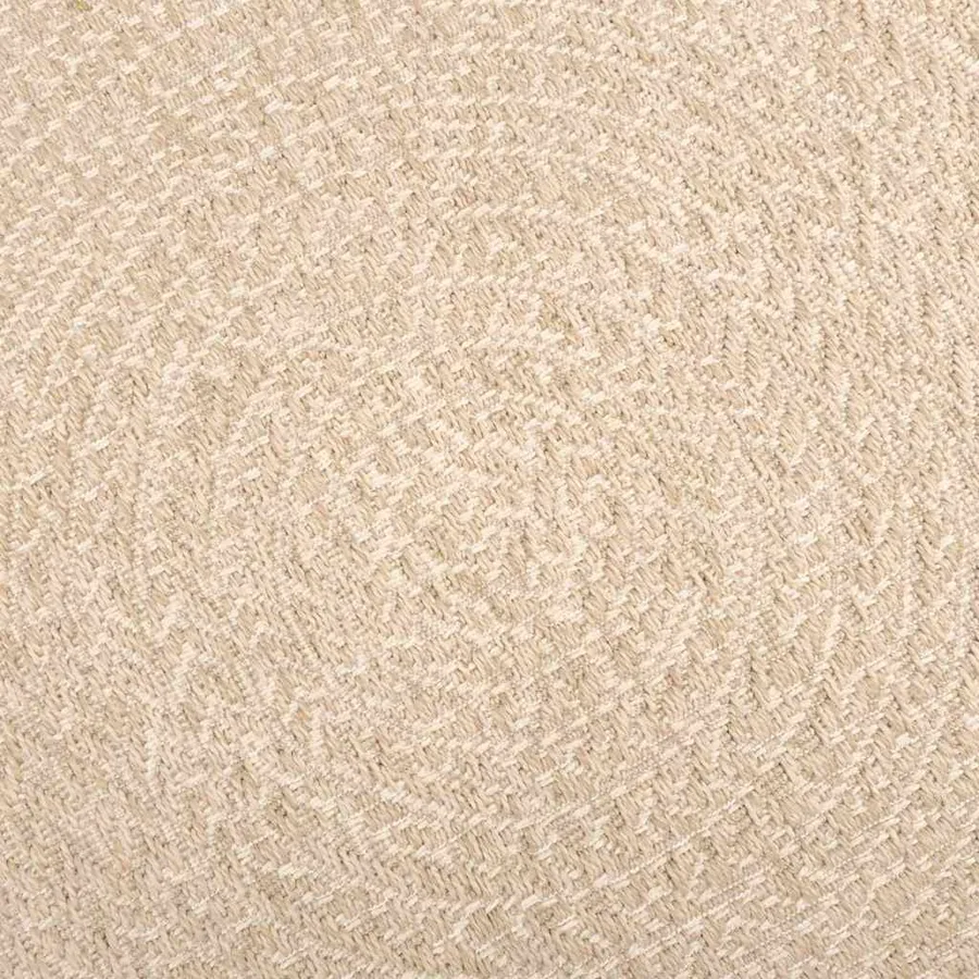Tapis ZIZUR beige 60x110 cm aspect de jute intérieur extérieur - 7