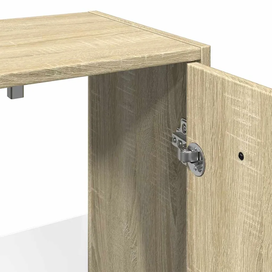 Ensemble de meubles de salle de bain 2 pcs chêne sonoma - 9