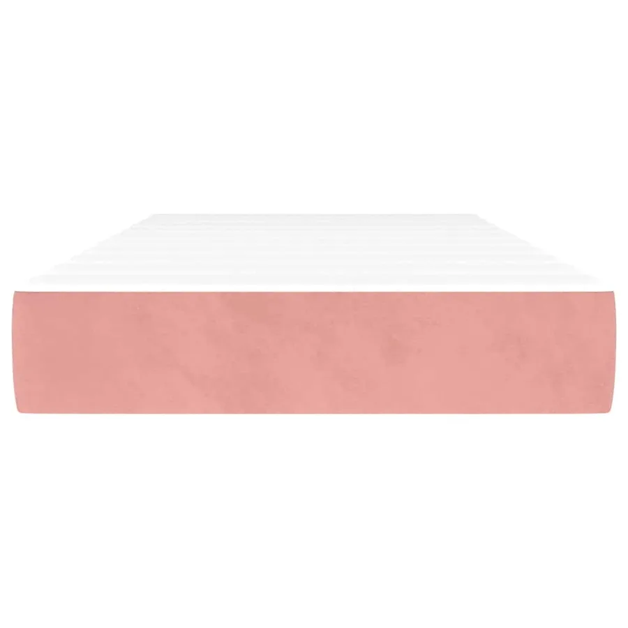 Matelas à ressorts ensachés 80 x 220 cm Rose - 3