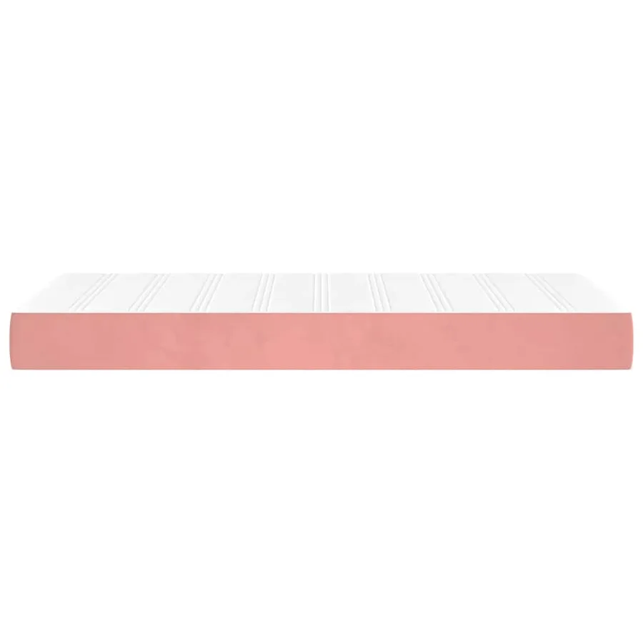 Matelas à ressorts ensachés 80 x 220 cm Rose - 4