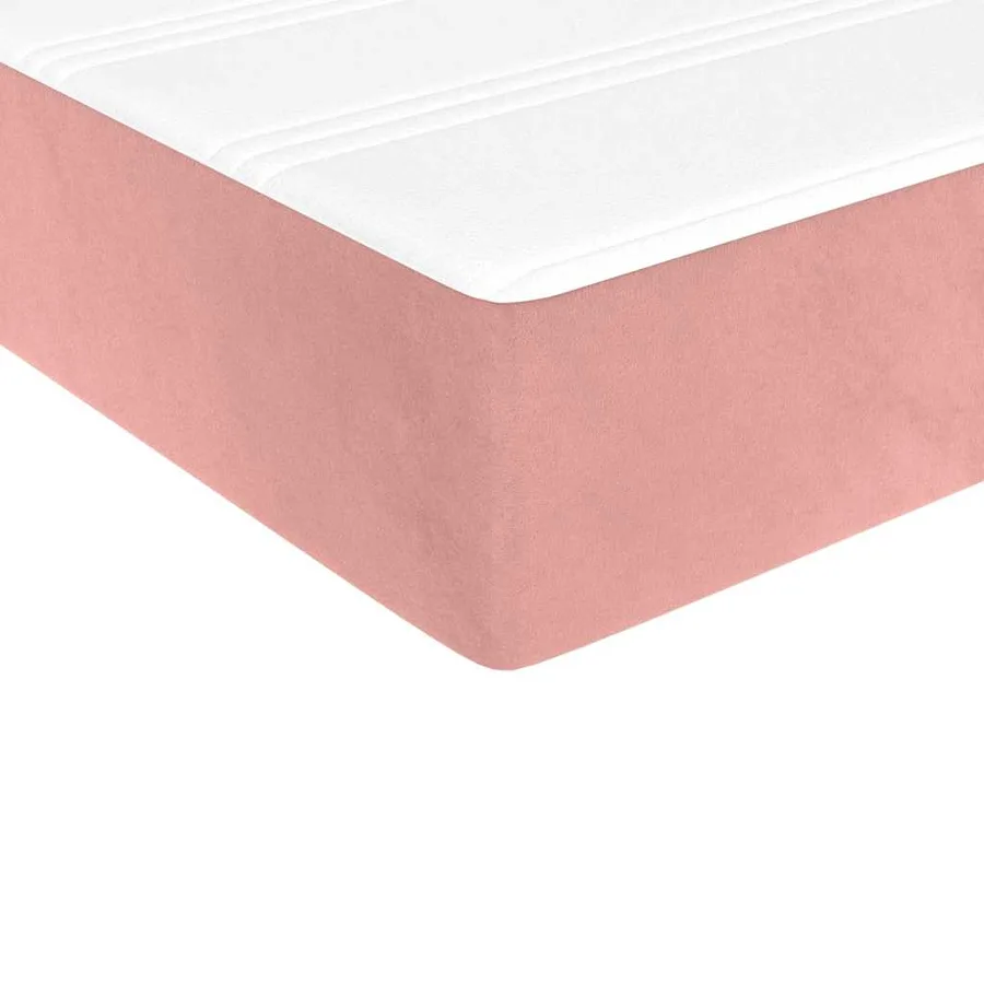 Matelas à ressorts ensachés 80 x 220 cm Rose - 5