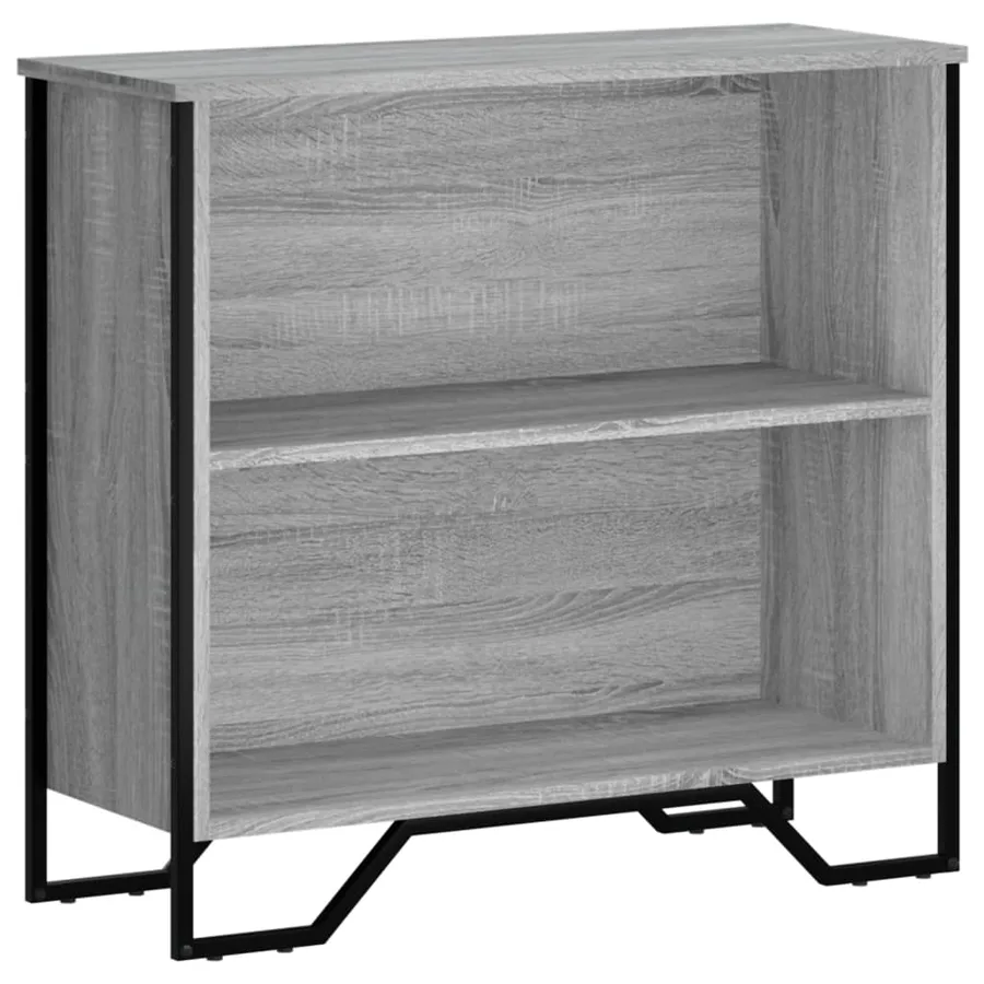 Bibliothèque sonoma gris 80x31x74,5 cm bois d'ingénierie - 2