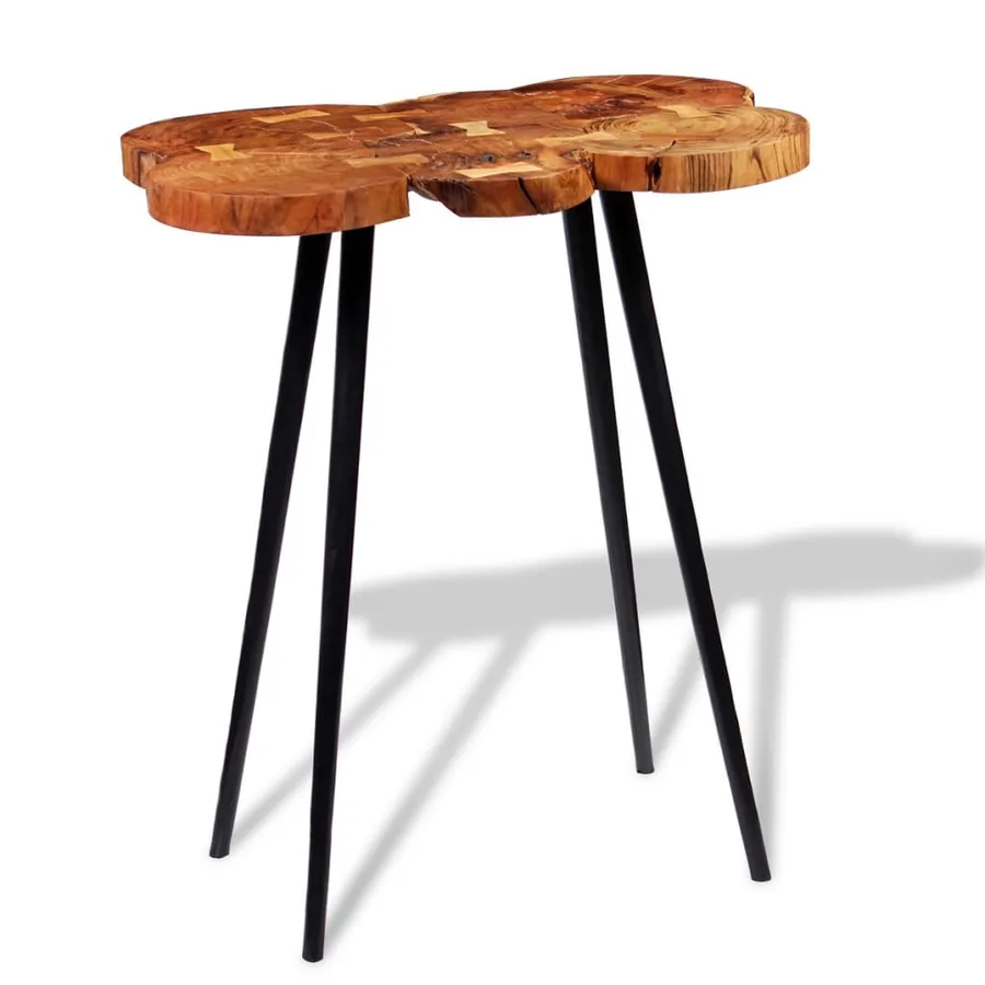 Table de bar Bois d'acacia massif 90x60x110 cm - 3