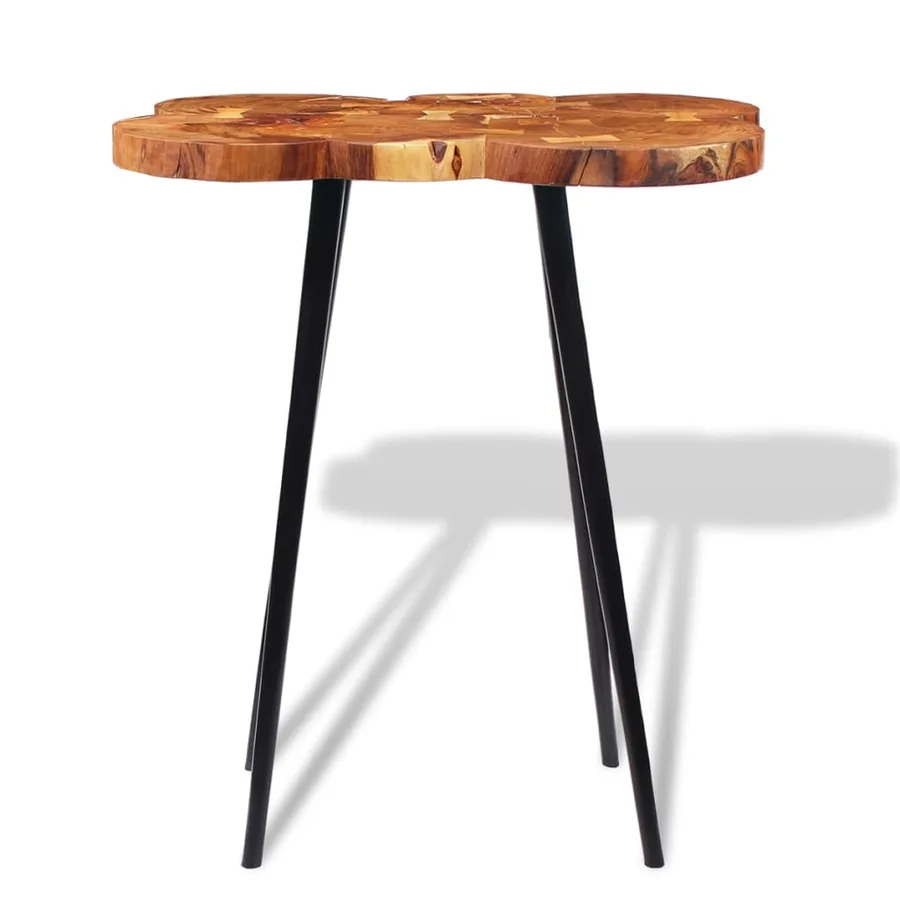 Table de bar Bois d'acacia massif 90x60x110 cm - 6