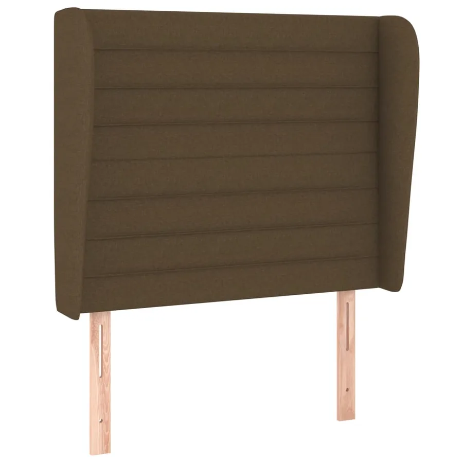 Sommier à lattes de lit avec matelas Marron foncé 100x200 cm - 6