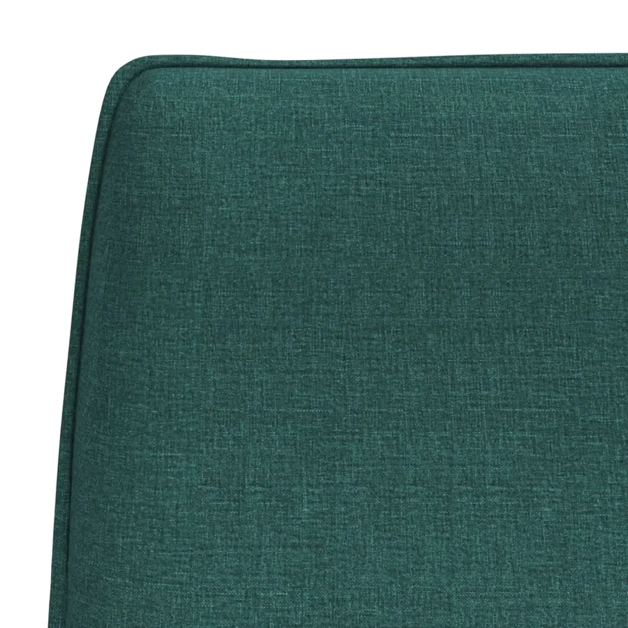 Banc Vert foncé 100x75x76 cm Tissu - 6