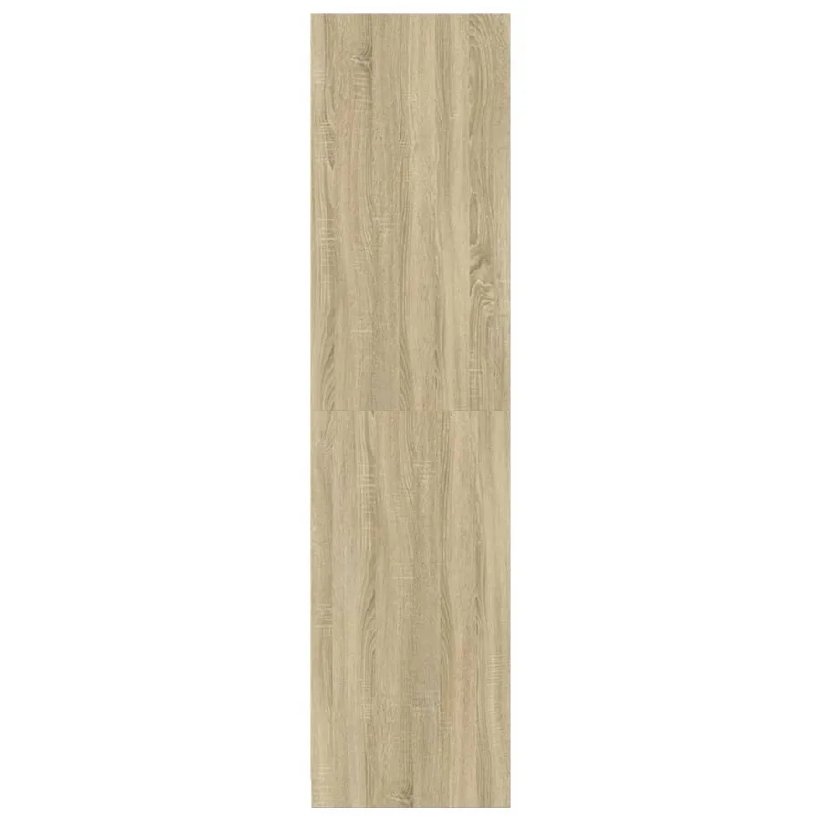 Garde-robe chêne sonoma 30x50x200 cm bois d'ingénierie - 5