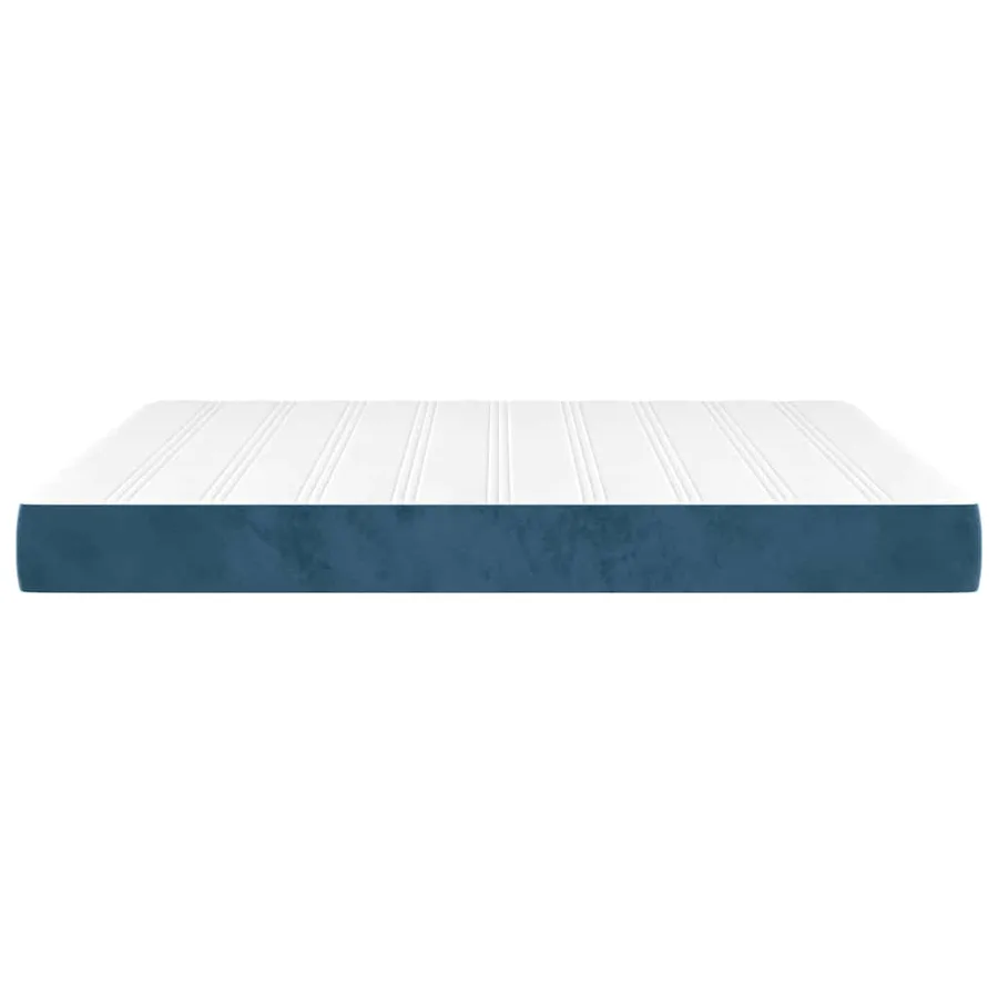 Matelas à ressorts ensachés 160 x 220 cm Bleu foncé - 4