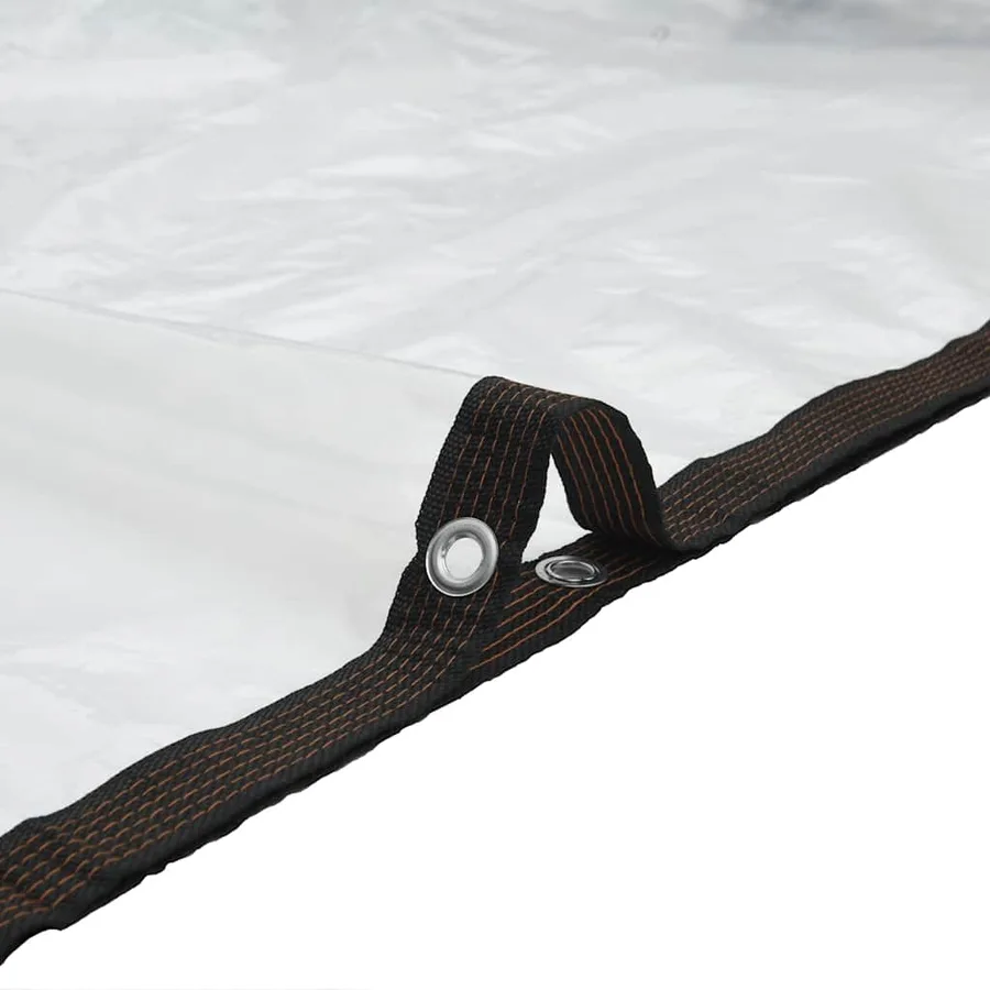 Housse de protection plantes avec œillets 2x5 m polyéthylène - 7