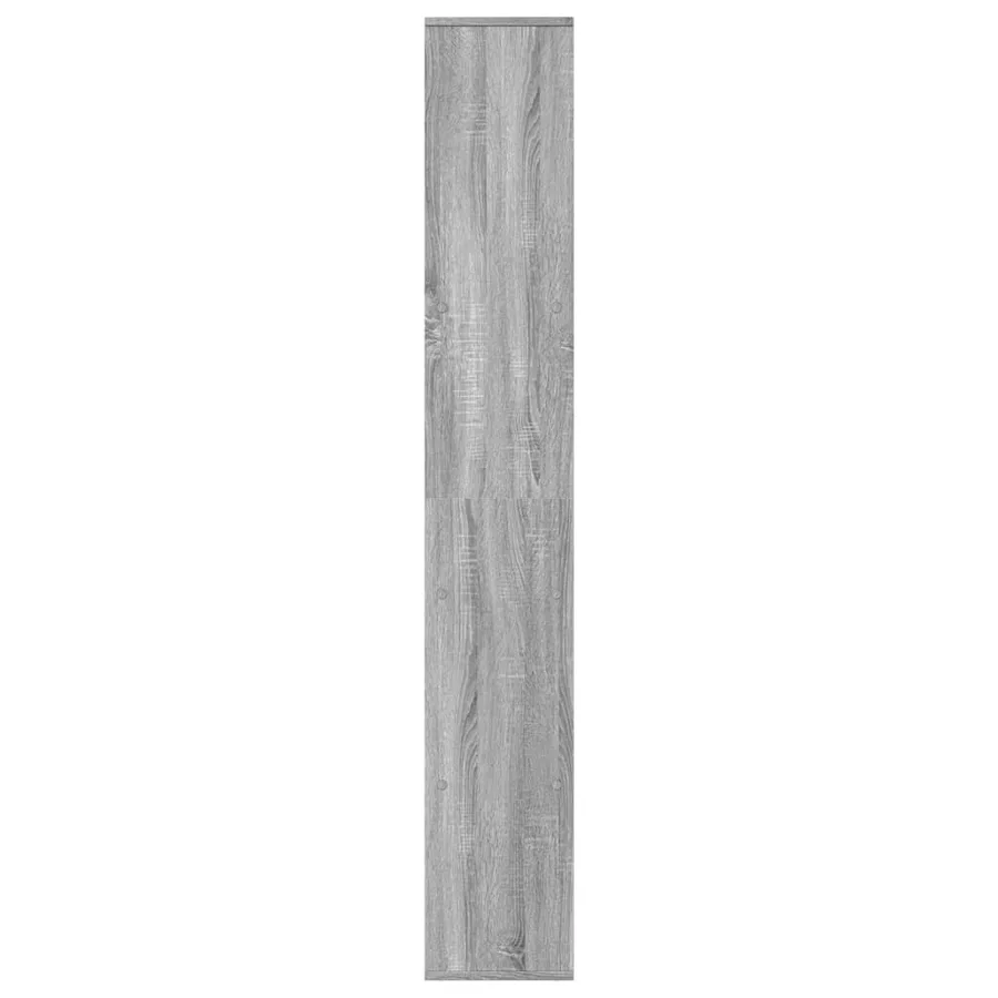 Étagère séparatrice de pièce sonoma gris 67x25x161,5 cm - 6