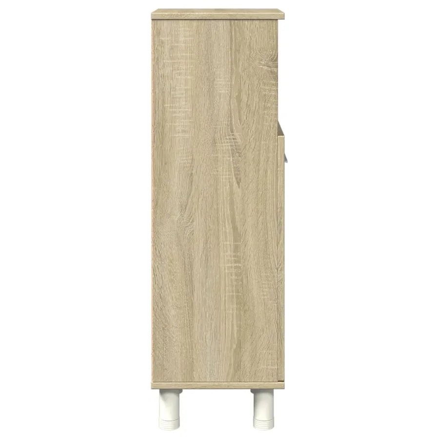 Armoire de salle de bain chêne sonoma 30,5x30x95 cm - 5