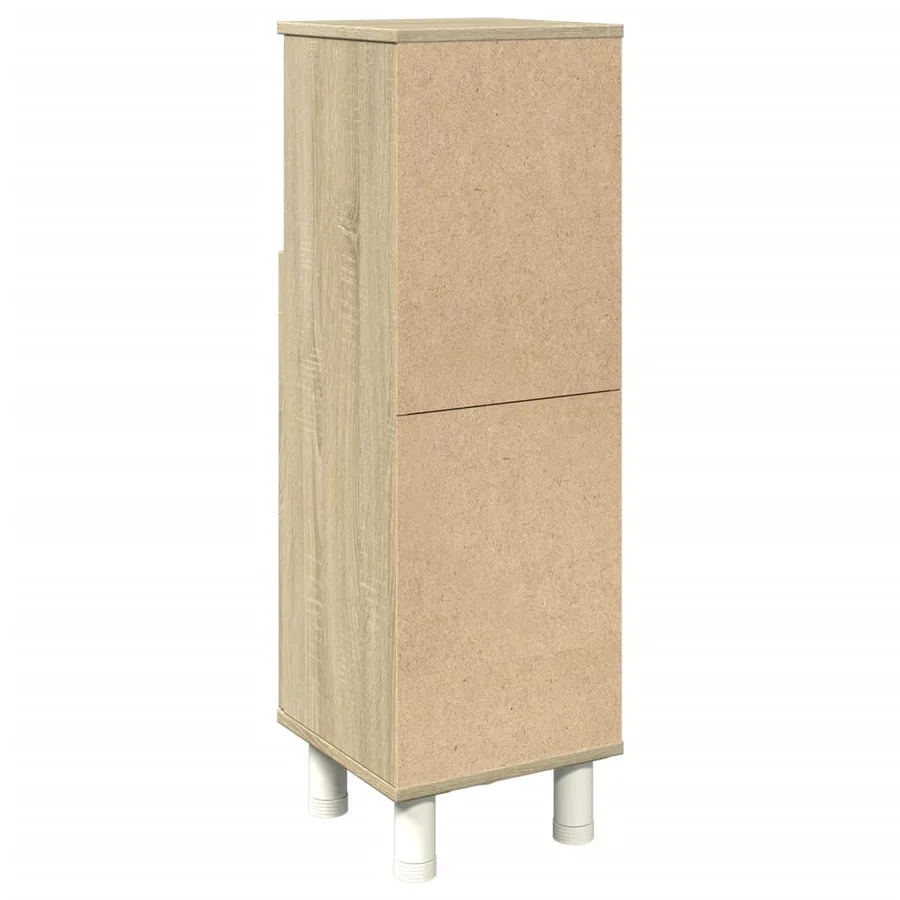 Armoire de salle de bain chêne sonoma 30,5x30x95 cm - 6