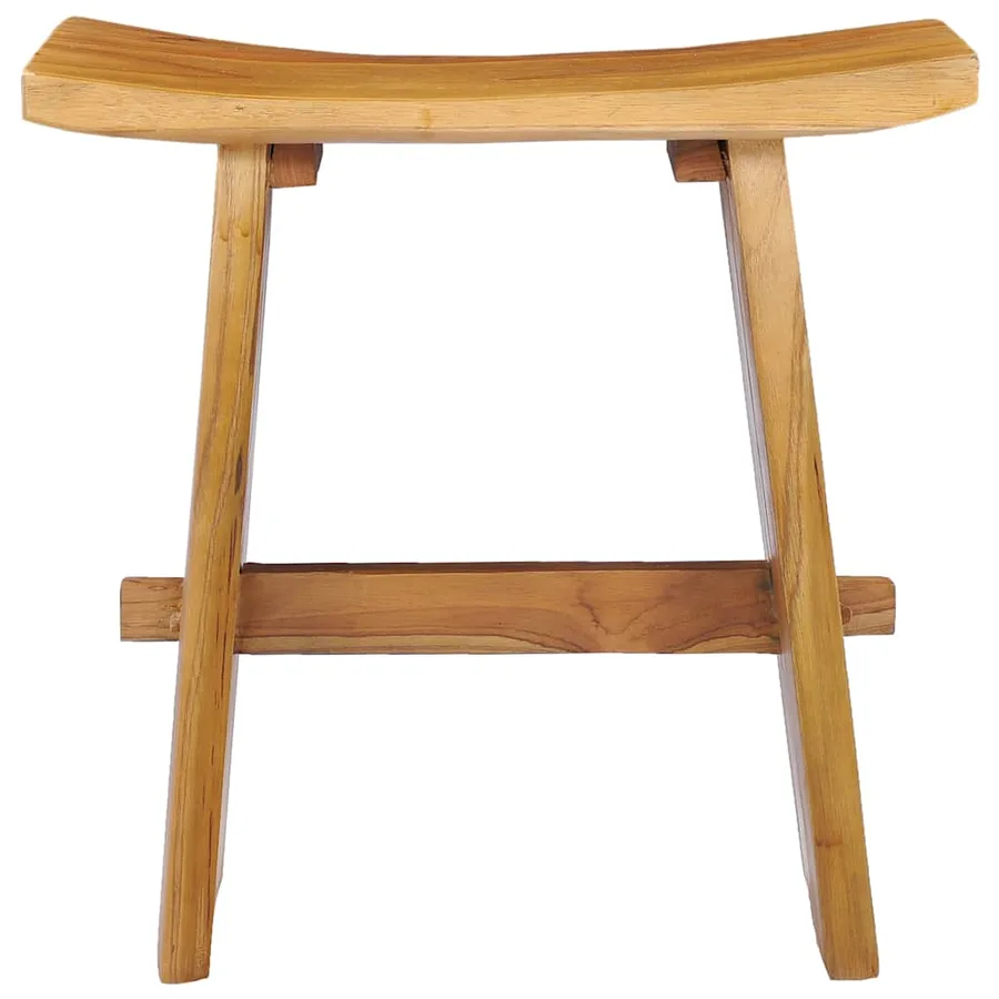 Tabouret Bois de teck massif - 2