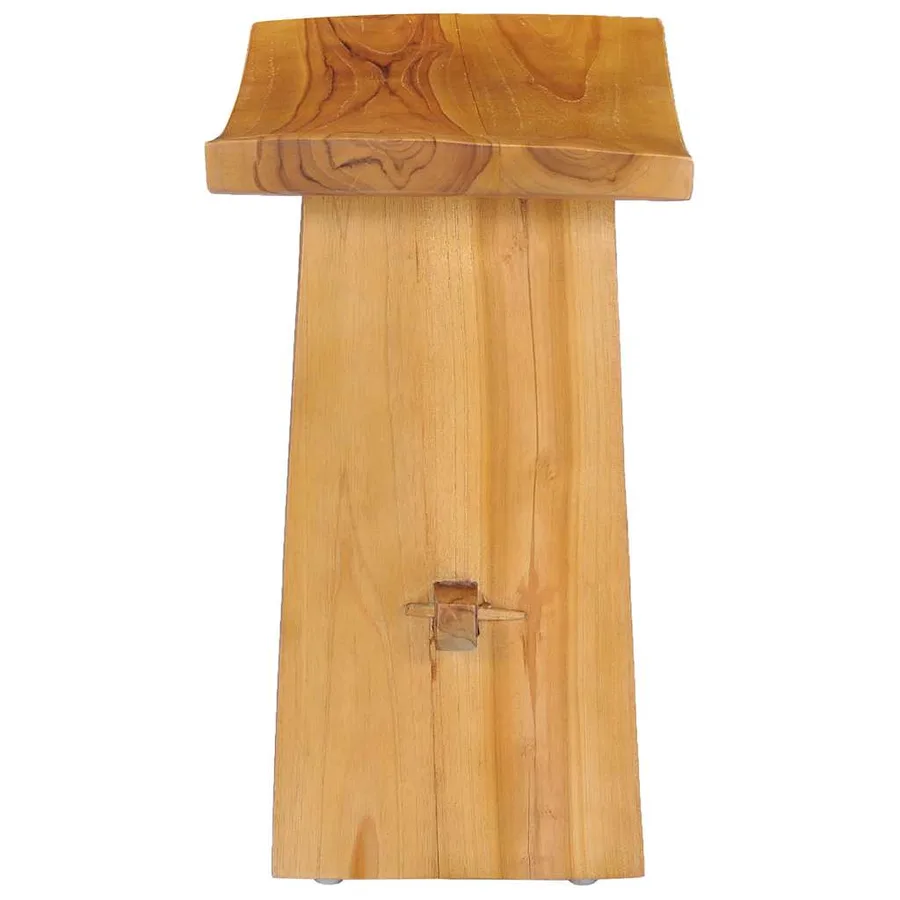 Tabouret Bois de teck massif - 3