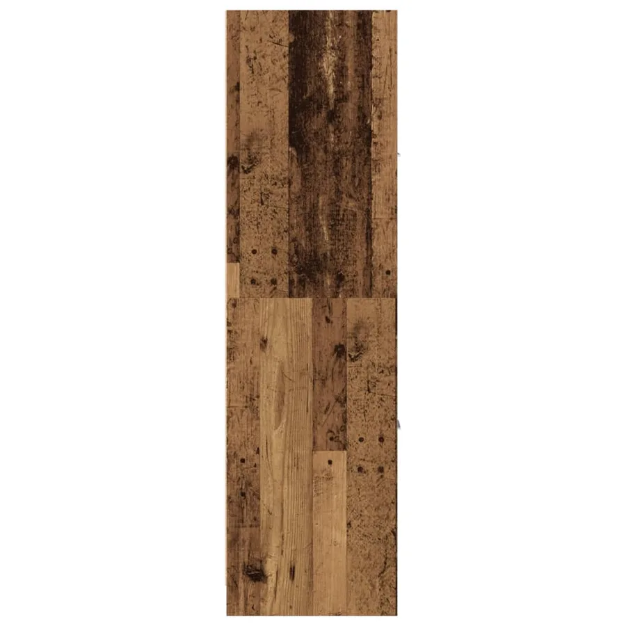 Armoire d'apothicaire vieux bois 40x41x144,5 cm bois ingénierie - 7