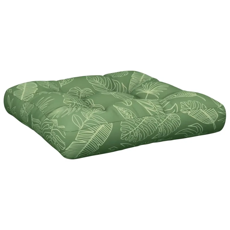 Coussins de palette lot de 2 motif de feuilles tissu - 5